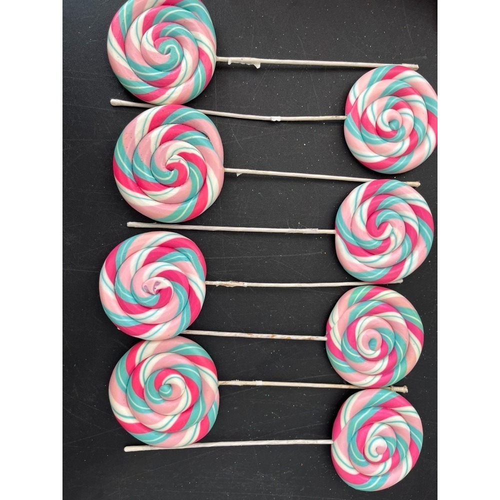 Colorful Candyland Candy Picks Christmas Tree Playful Photo Booth School Retro